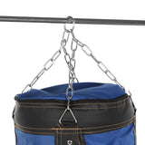 Leather,Boxing,Training,Punching,Hanging,Empty,Heavy,Sandbag,Boxing,Target,Chain