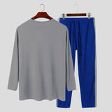 Men's,Sleeve,Pajama,Casual,Comfy,Breathable,Sleepwear,Nightwear,Sport