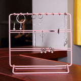 Metal,Jewelry,Display,Stand,Desktop,Shelf,Earring,Necklace,Bracelet,Stand,Holder,Storage