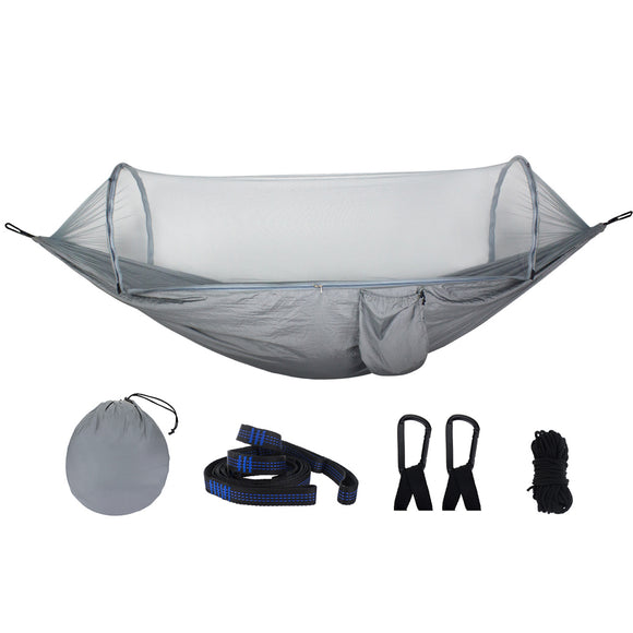 270x140cm,Quick,Hammock,Outdoor,Camping,Hanging,Swing,Mosquito,250kg