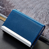 IPRee,Aluminum,Alloy,Metal,Holder,Leather,Credit,Storage