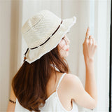 Women,Breathable,Knitted,Sunscreen,Fisherman,Casual,Travel,Shoppping,Visor,Bucket