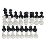 Portable,Chess,Tournament,Chess,Plastic,Pieces,Black,Chess,Board
