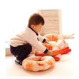 Creative,Squishy,Shrimp,Throw,Pillow,Plush,Shape,Office,Cushion,Decor