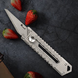 OUTDOORS,12.2cm,Tactical,Folding,Blade,Knife,Opener,Keychain,Survival,Camping,Outdoor,Point,Blade