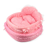 Kennel,Luxury,Princess,House,Cushion,Winter,Warmer