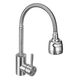 Modern,Waterfall,Kitchen,Mixer,Flexible,Spout,Spray,Basin,Chrome,Faucet,Stainless,Steel