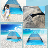 Fully,Automatic,Second,Quick,Beach,Storage,Portable,Protection,Sunshade