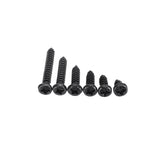 Suleve,M3CP1,500Pcs,Phillips,Screw,Black,Carbon,Steel,Tapping,Woodworking,Screws,Assortment