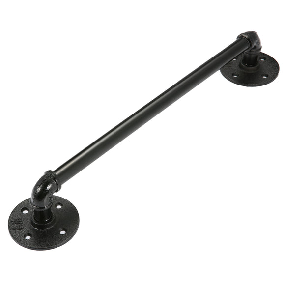 Industrial,Handle,Shelf,Bracket,Black,Steampunk,Flange