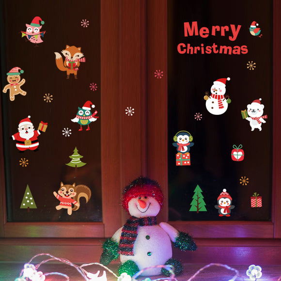 Miico,SK6038,Christmas,Sticker,Novetly,Cartoon,Stickers,Decoration,Christmas,Party