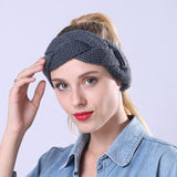 Women,Handmade,Braided,Headband,Thickened,Loose