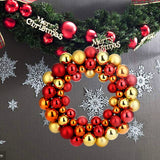 Christmas,Balls,Wreath,Garland,Hanging,Pendant,Window,Ornament,Decorations