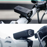 0112#,350LM,Large,Floodlight,4Modes,Rechargeable,Headlight,Poratble,Waterproof,Riding,Bicycle,Light