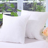 Striped,Vacuum,Compression,Pillow,Square,Pillow,Inner,Cushion,Insert,Decor