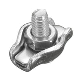10Pcs,Stainless,Steel,Simple,Grips,Cable,Clamps,Caliper
