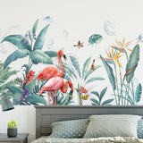 Fresh,Green,Tropical,Plants,Flowers,Nordic,Style,Removable,Stickers,Decals,Decoration,Living,Bedroom