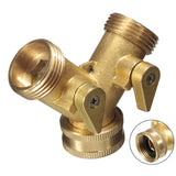 Standard,Brass,Garden,Irrigation,Shape,Adapter,Splitter,Faucet,Manifold,Connector"