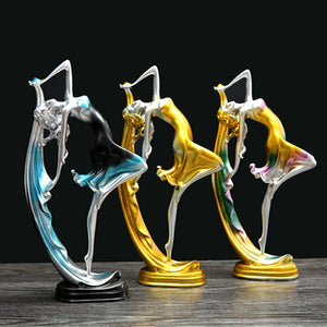 Elegant,Dancing,Decoration,Resin,Sculpture,Abstract,Statue,Decorations