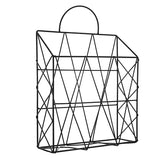 Modern,Metal,Hanging,Shelf,Baskets,Newspaper,Storage,Display,Organizer