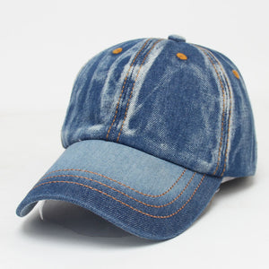 Women,Vintage,Denim,Baseball,Casual,Outdoor,Visor,Snapback