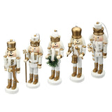 Wooden,Nutcracker,Soldier,Handcraft,Puppet,Ornament,Christmas,Decorations