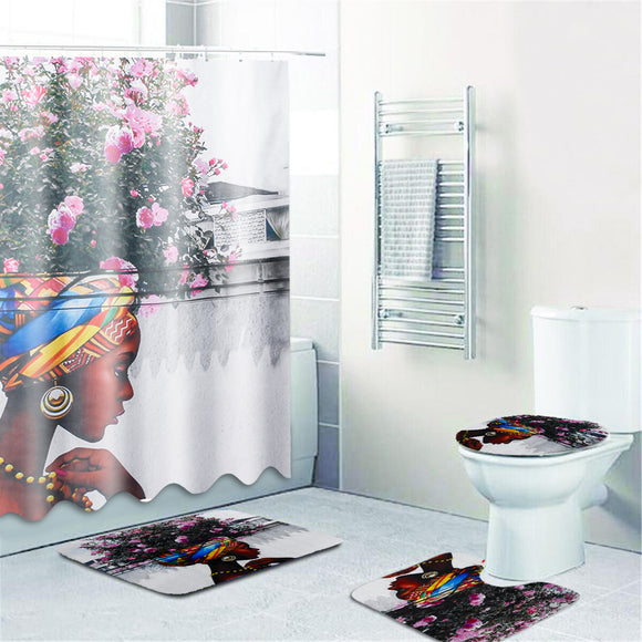 Bathroom,Shower,Curtain,Prints,Polyester,Bathroom,Curtains,With12,Hooks