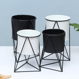 Geometric,Metal,Flower,Stand,Indoor,Garden,Plant,Holder,Display,Planter