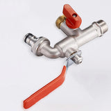 Brass,Washing,Machine,Faucet,Thread,Double,Outlet,Water,Control,Valve