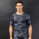 YUERLIAN,Compression,Shirts,Fitness,Training,Tights,Sport,Tracksuits,Jogging,Sportswear,Short,Sleeve,Bodybuilding