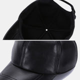 Vintage,Genuine,Leather,Baseball,Outdoor,Adjustable