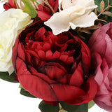 Bride,Holding,Artificial,Flowers,Floral,Wedding,Bouquet,Romantic,Decor,Supplies