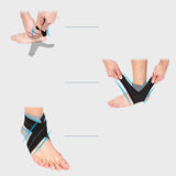 AOLIKES,Ankle,Support,Adjustable,Breathable,Sports,Fitness,Basketball,Ankle,Protector