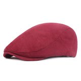 Washed,Cotton,Stripe,Beret,Outdoor,Sport,Adjustable,Visor,Forward