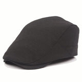 Women,Cotton,Washed,Folded,Beret,Casual,Visor,Gentleman,Peaked