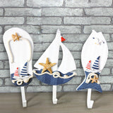 Mediterranean,Style,Pothook,Nautical,Clothes,Hooks,Hangers,Hanging,Decoration