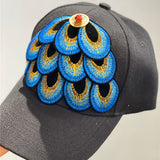 Women,Embroidered,Printed,Feather,Baseball