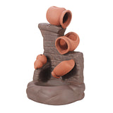 Ceramic,Backflow,Waterfall,Smoke,Incense,Burner,Censer,Cones,Holder
