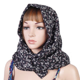 Women,Muslim,Printting,Headscarf,Scarf,Floral,Windproof,Breathable,Turban