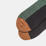 Socks,Green,Designer,Lines,Contrast,Color,Cotton,Socks