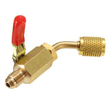 Brass,Valve,Charging,Hoses,Refrigerant,R410a,R134a