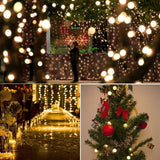Solar,Light,String,Fairy,Lights,Garland,Christmas,Solar,Light,Wedding,Garden,Decorations