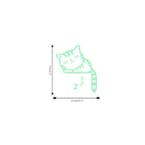 Sleeping,Creative,Luminous,Switch,Sticker,Removable,Decal,Decor