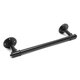 Industrial,Steampunk,Towel,Holder,Black,Mount,Shelf,Sizes