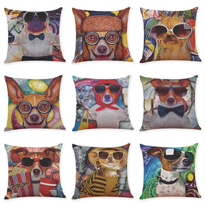 Honana,45x45cm,Animal,Print,Luxury,Cushion,Graffi,Style,Throw,Pillow,Pillow,Covers