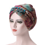 Women,Necklace,Scarf,Ethnic,Turban,Scarf