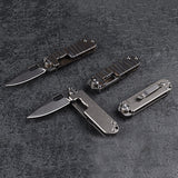NAITHAWK,Titanium,Alloy,126mm,Folding,Knife,Multifunctional,Knife,Hiking,Outdoor,Tactical