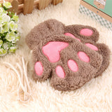 Women,Girls,Fluffy,Plush,Fingerless,Gloves,Glove,Winter,Mittens