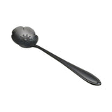 KCASA,Black,Stainless,Steel,Flower,Shape,Coffee,Sugar,Spoon,Spoon,Cream,Tableware