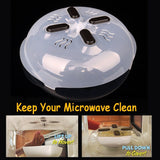 Microwave,Hover,Cover,Splatter,Guard,Microwave,Splatter,Steam